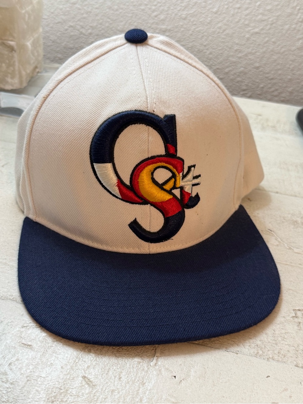 Colorado State Rams Flag Logo Snapback Cap Hat